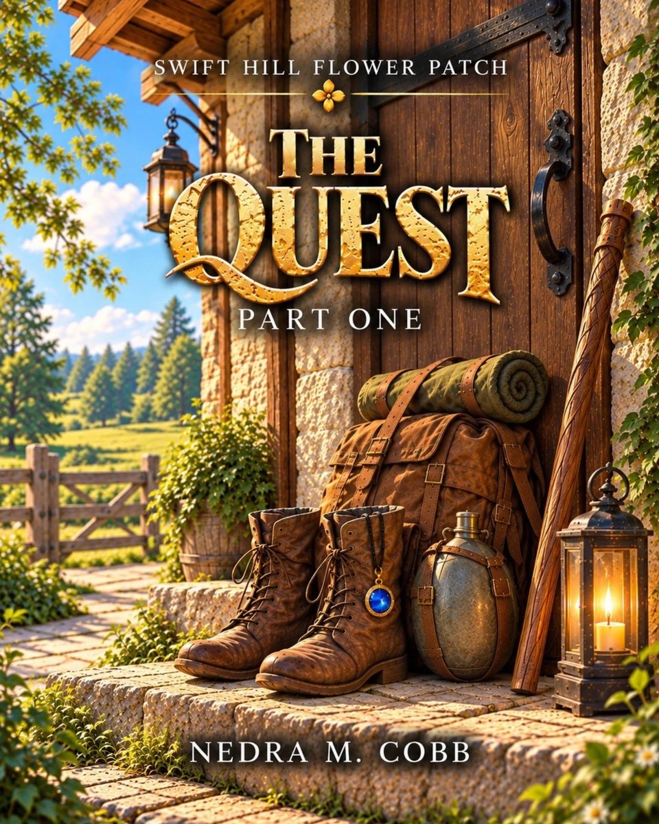 Cover of The Quest, Part One, Book Two of the Swift Hill Flower Patch series, by Nedra M. Cobb