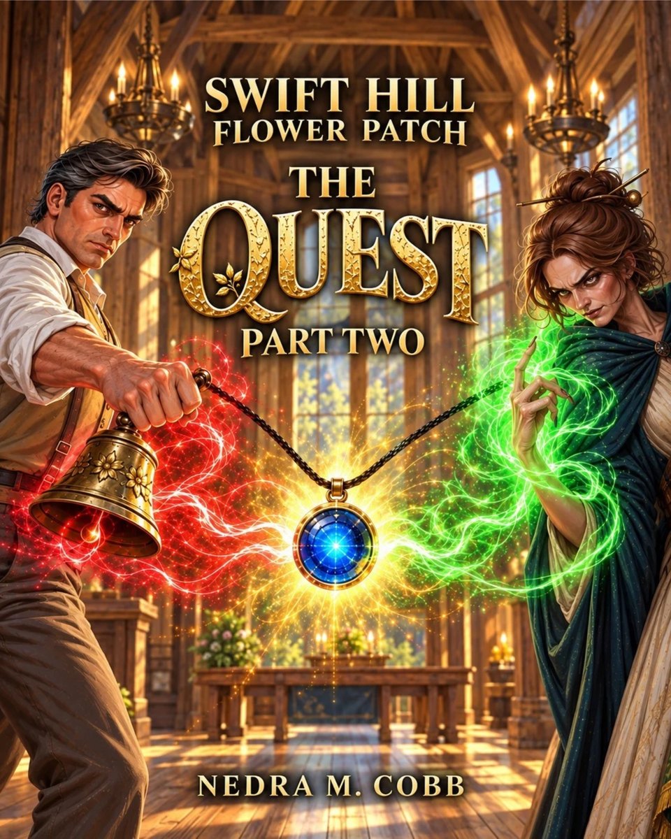 Cover of The Quest, Part Two, Book Three of the Swift Hill Flower Patch series, by Nedra M. Cobb
